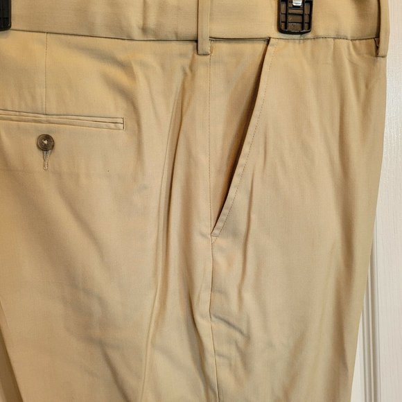 David Taylor Pants David Taylor Collection Perfect Pants Pale Khaki